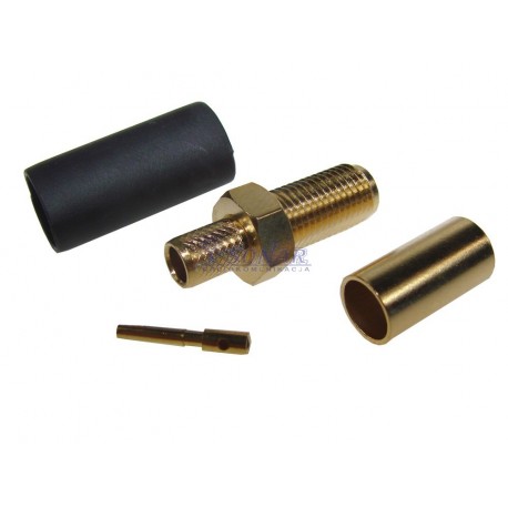 Gniazdo SMA zaciskane na RG58 do Baofeng UV5R, UV82