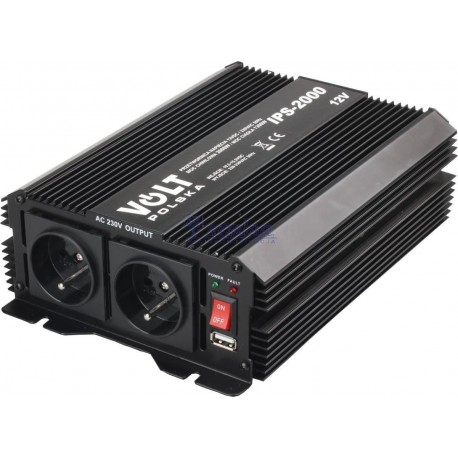 PRZETWORNICA NAPIĘCIA IPS 2000W  12/230V