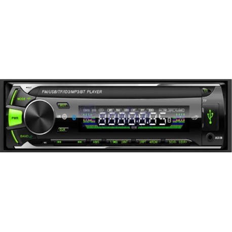 Radio samochodowe VK-8605BT Green USB bez CD