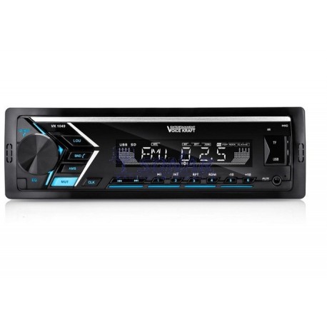 Radio Samochodowe VK 1049 Blue z USB i BT, bez CB