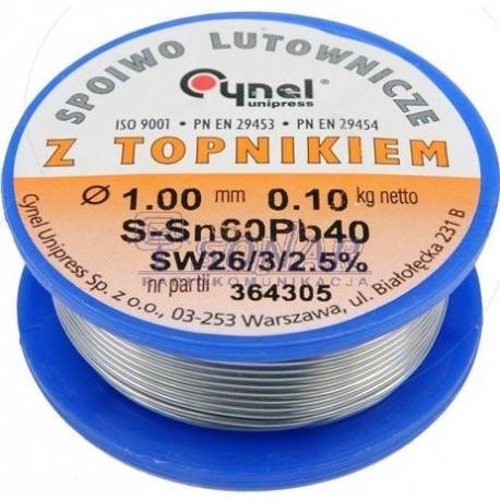 76810 CYNA LUTOWNICZA 1,0/100GR