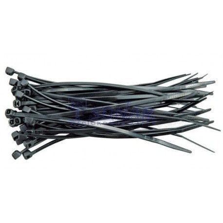 73893 OPASKI PLASTIOKOWE 150X2,5 150SZT CZARNE