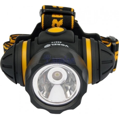 88674 LAMPKA CZOŁOWA VORTEL 1 LED/1W 3 FUNKCJE