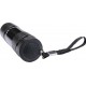 YT-08570 LATARKA ALUMINIOWA 9 LED CZARNA