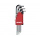 YT-0506 KLUCZE KIMBUSOWE HEX KULKA 1,5-10 MM DŁUGIE CrV