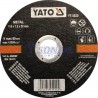 yt-5920 tarcza do cięcia METALU 115X1,2X22