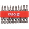 YT-0483 KOŃCÓWKI WKRĘTAKOWE, ZESTAW GROTÓW DO KRĘTARKI 50 MM   10SZT