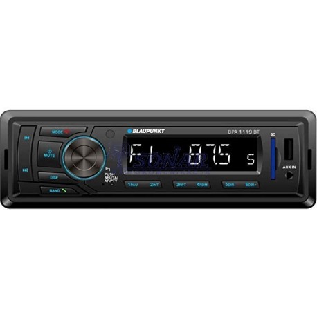 RADIO SAMOCHODOWE BLUPUNKT BPA 1119BT BEZ CD   Z  USB +BT