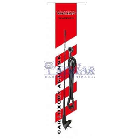 ANTENA SAMOCHODOWA UNIWERSALNA VK-AFM 36378 KĄT 0-90"