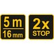 10135 miara zwijana soft 5mx16mm