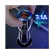 Ładowarka samochodowa szybka 2xUSB 3.0 5V/3.1A  12/24V