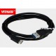 KABEL USB CZARNY 3.0-1,8M QC