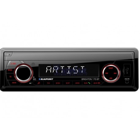 Radio Samochodowe Blaupunkt Brighton 170BT Bez CD/USB+SD+BT