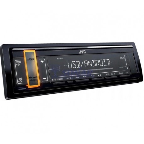 Radio Samochodowe JVC KD-X161 bez CD/USB+Aux Mulri Color