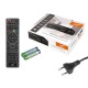 Tuner DVB-T2/Hevc z pilotem programowalnym DVB102