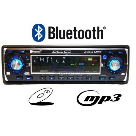 RAdio samochodowe Dalco MP3 F5G8 z CD/BT/RDS