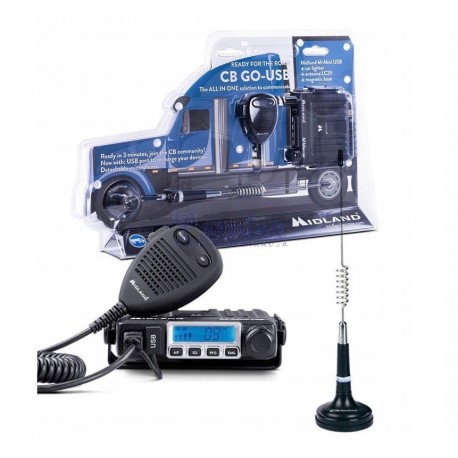Radio CB M-mini +antena LC29
