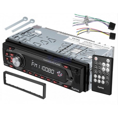 Radio samochodowe Canva CRS-005 bez CD, z USB/SD AUX RDS+pilot