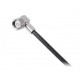 Wtyk  LC27 z kablem RG58 4m