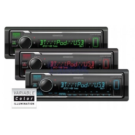 Radio sam.Kenwood KMM-BT-358 bez CD  AUX/USB/BT