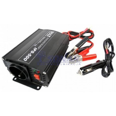 PRZETWORNICA NAPIECIA IPS 500  12/230V  500W