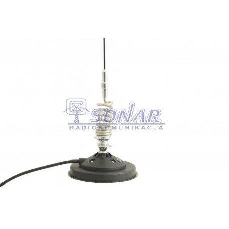 SIRIO SMA47/135 VHF   MAG (PM-125) ANTENA NA PODSTAWIE MAGNETYCZNEJ