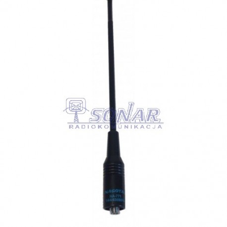 ANTENA NA-771SJ NAGOYA SMA-F VHF/UHF DO CRT 2FP/UV5R/UV82  40cm