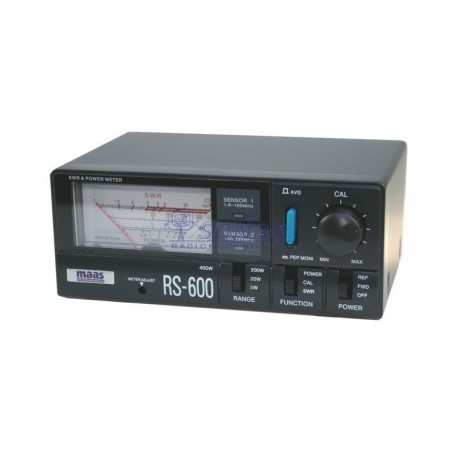 MIERNIK SWR RS 600 MAAS 1.8-160/140-525Mhz  400w